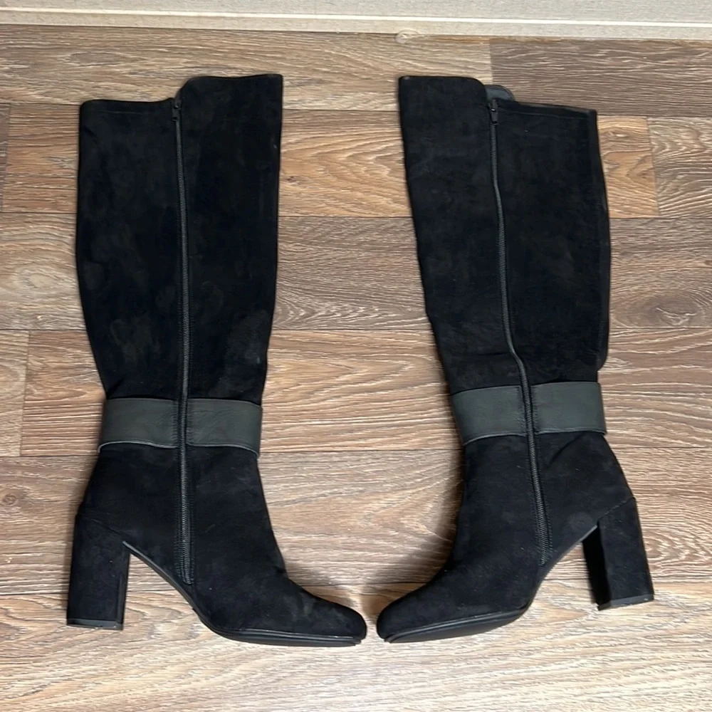 White Mountain Women’s Katrina‎ Tall Boots Black Size 11M